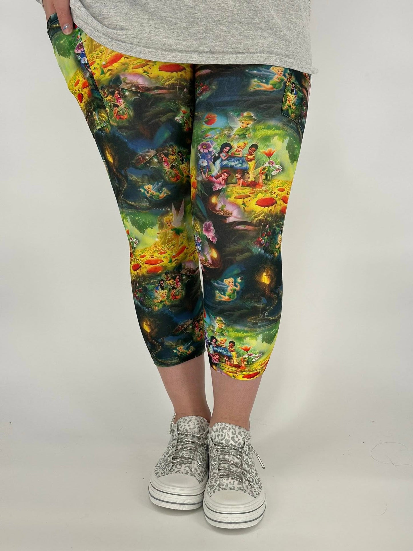 Fairy Capri w/ Pockets (Kid's Leggings Too!)