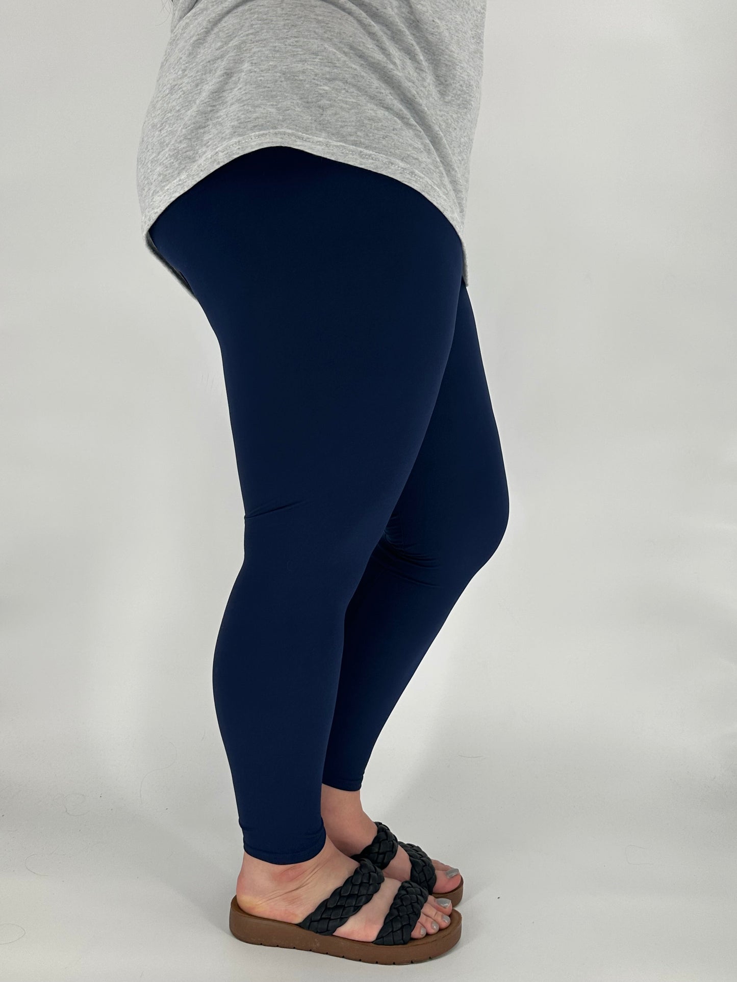 Navy Leggings NO Pockets