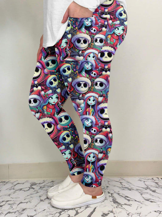 X-Mas Nightmare Leggings w/ Pockets