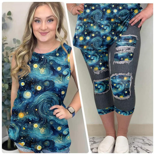 Starry night outfit